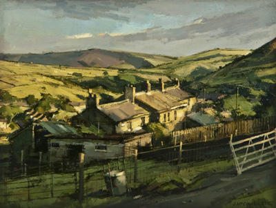 Summer Evening Farm Cottages ©John McCombs Summer Evening Farm Cottages
